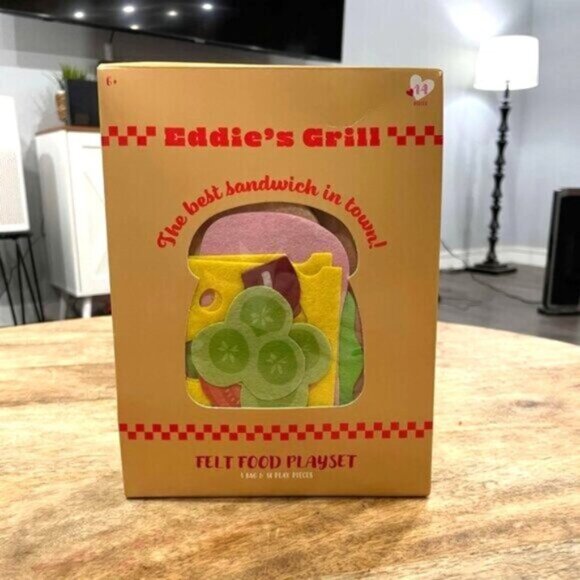 NEW Felt Sandwich Food Playset - Picture 2 of 4